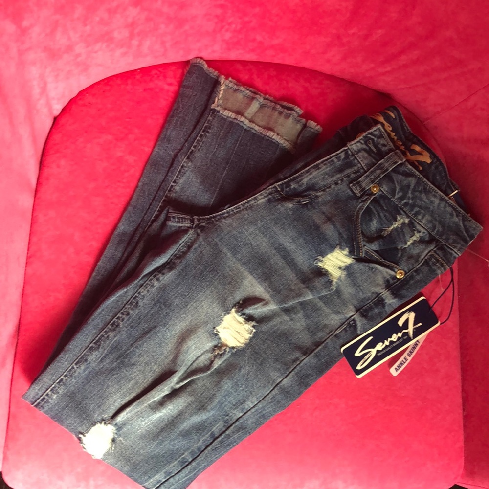 Seven 7 Ankle Skinny Jeans